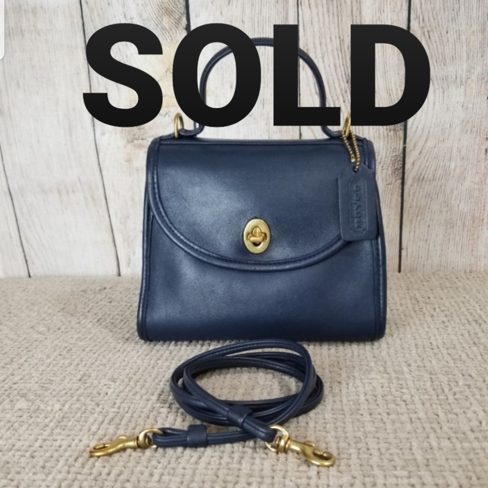 Vintage Coach Regina Blue # 9983